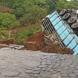 Catastrophe : l’effondrement d’un pont coupe le Bénin en deux